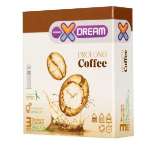 خرید کاندوم ایکس دریم تاخیری قهوه 3تایی