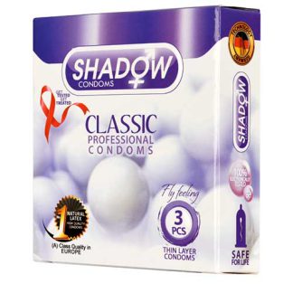خرید ‫کاندوم شادو Classic بسته 3تایی