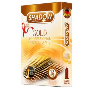 خرید ‫کاندوم شادو Gold بسته 12تایی