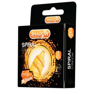 خرید کاندوم فضایی چرخشی شادو Spiral